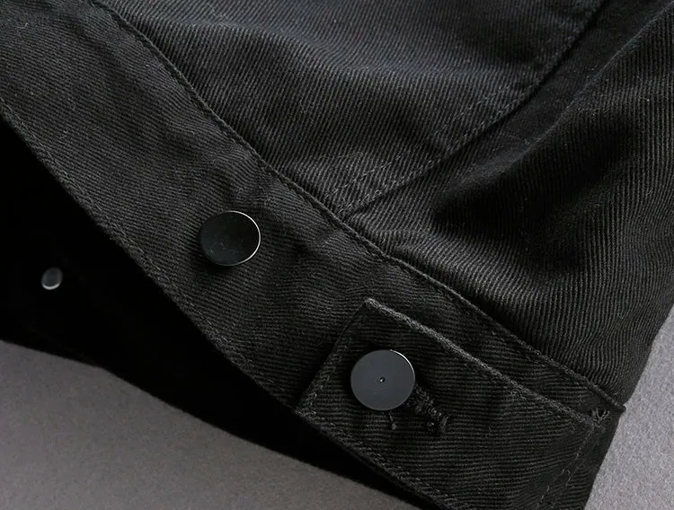 Shearling Lined Denim Jacket