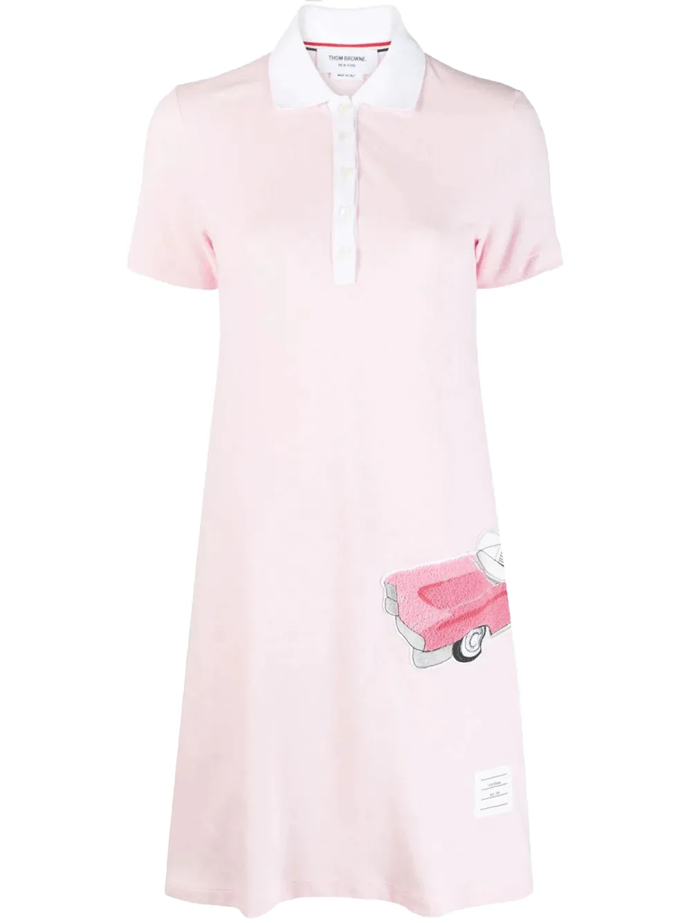 Short Sleeve Polo Dress