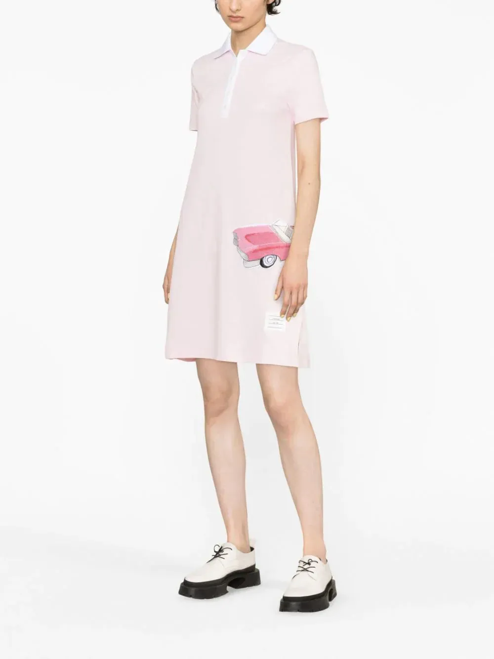 Short Sleeve Polo Dress
