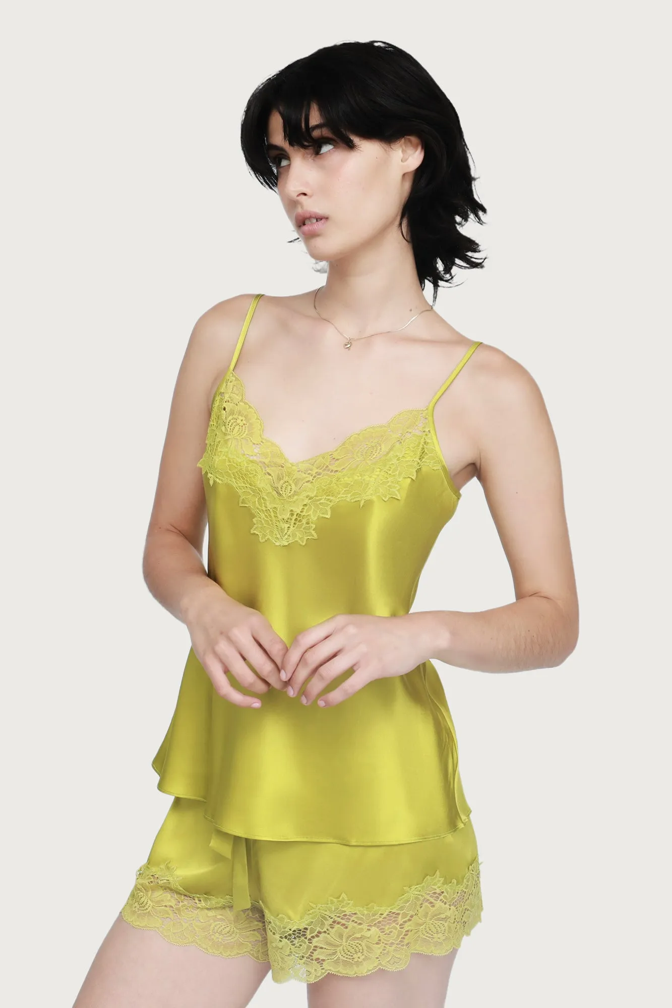Silk Lace Cami