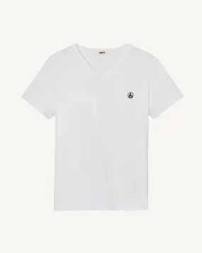 T-shirt homme en coton biologique Blanc Benito