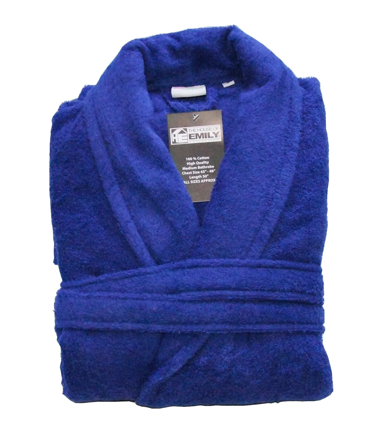 Terry Towelling Bath Robe 100% Cotton with Belt