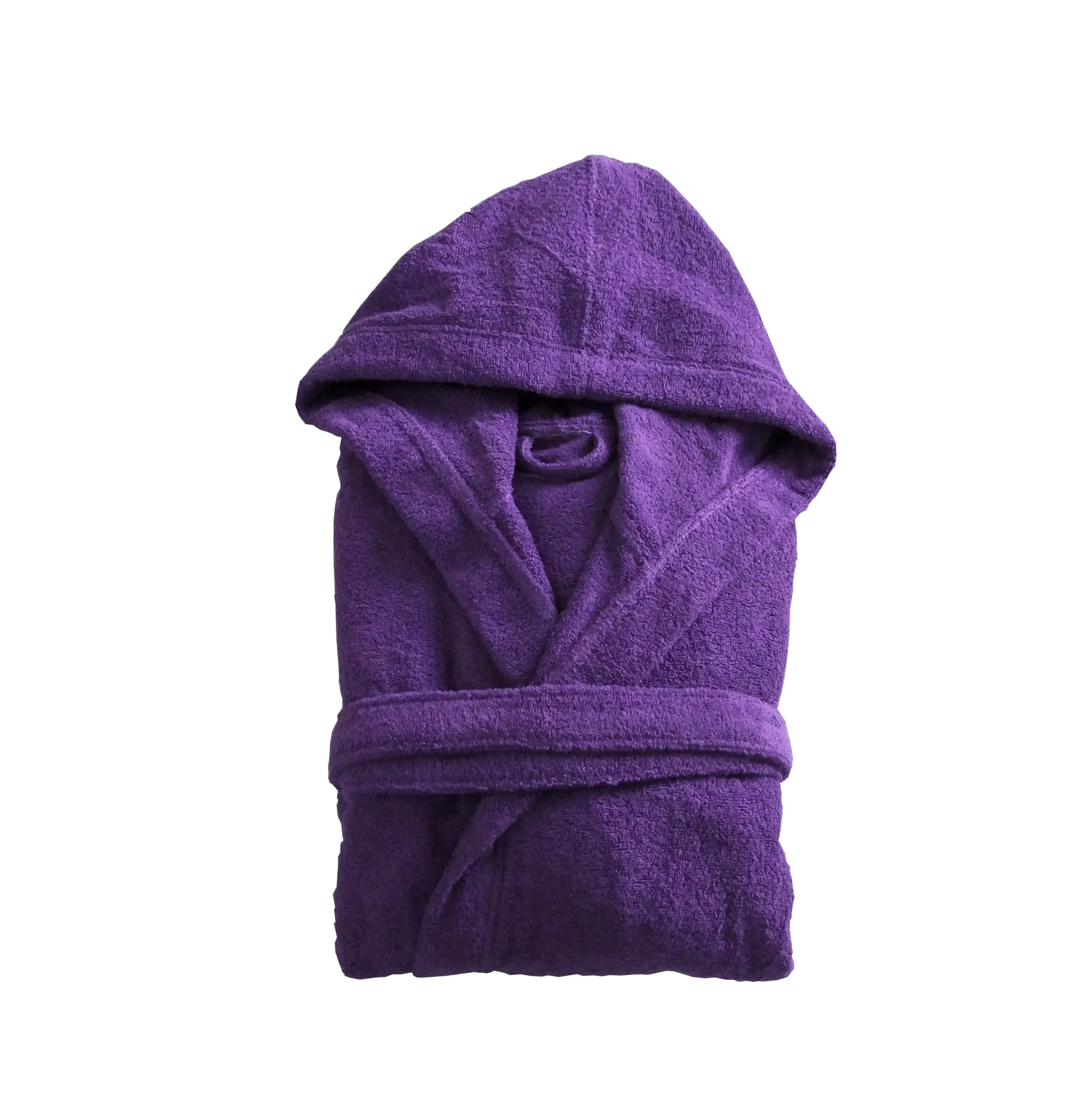 Terry Towelling Bath Robe 100% Cotton with Belt