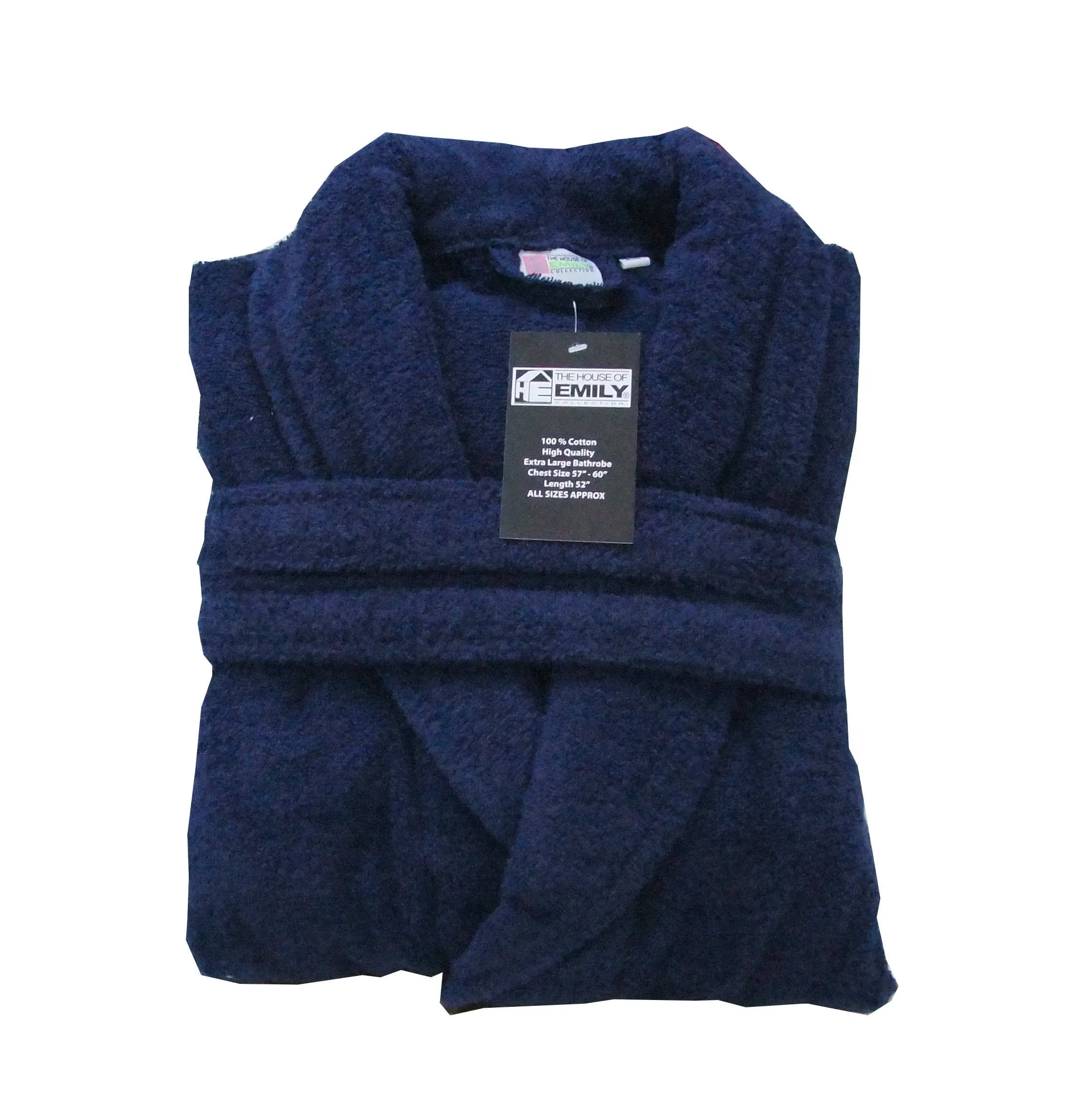 Terry Towelling Bath Robe 100% Cotton with Belt