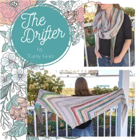 The Drifter Shawl Yarn Pack, pattern not included, ready to ship