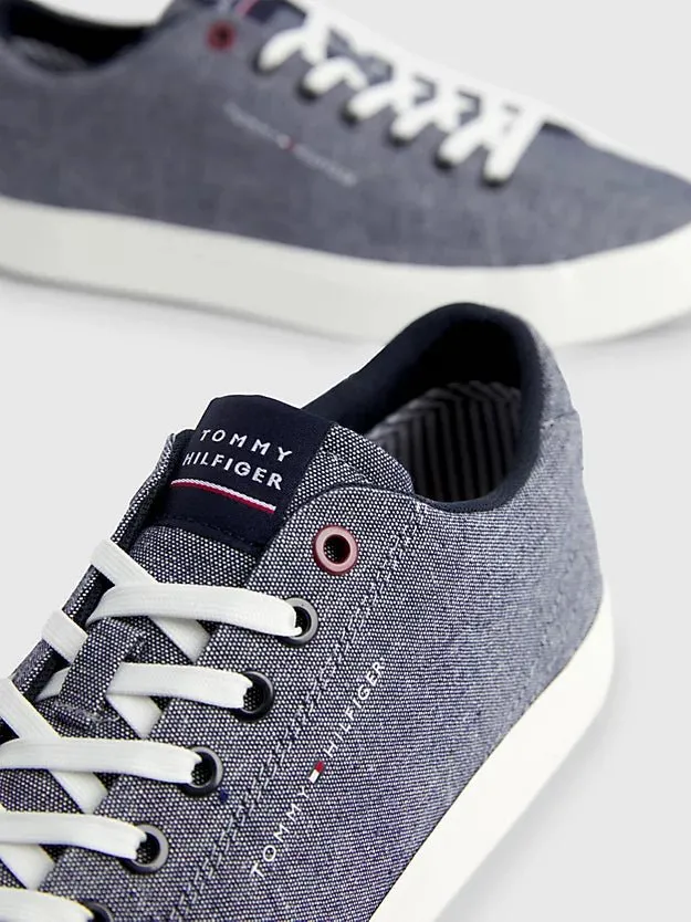 Tommy Hilfiger Chambray Linen Sneaker