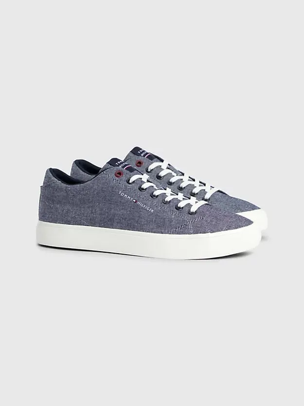 Tommy Hilfiger Chambray Linen Sneaker