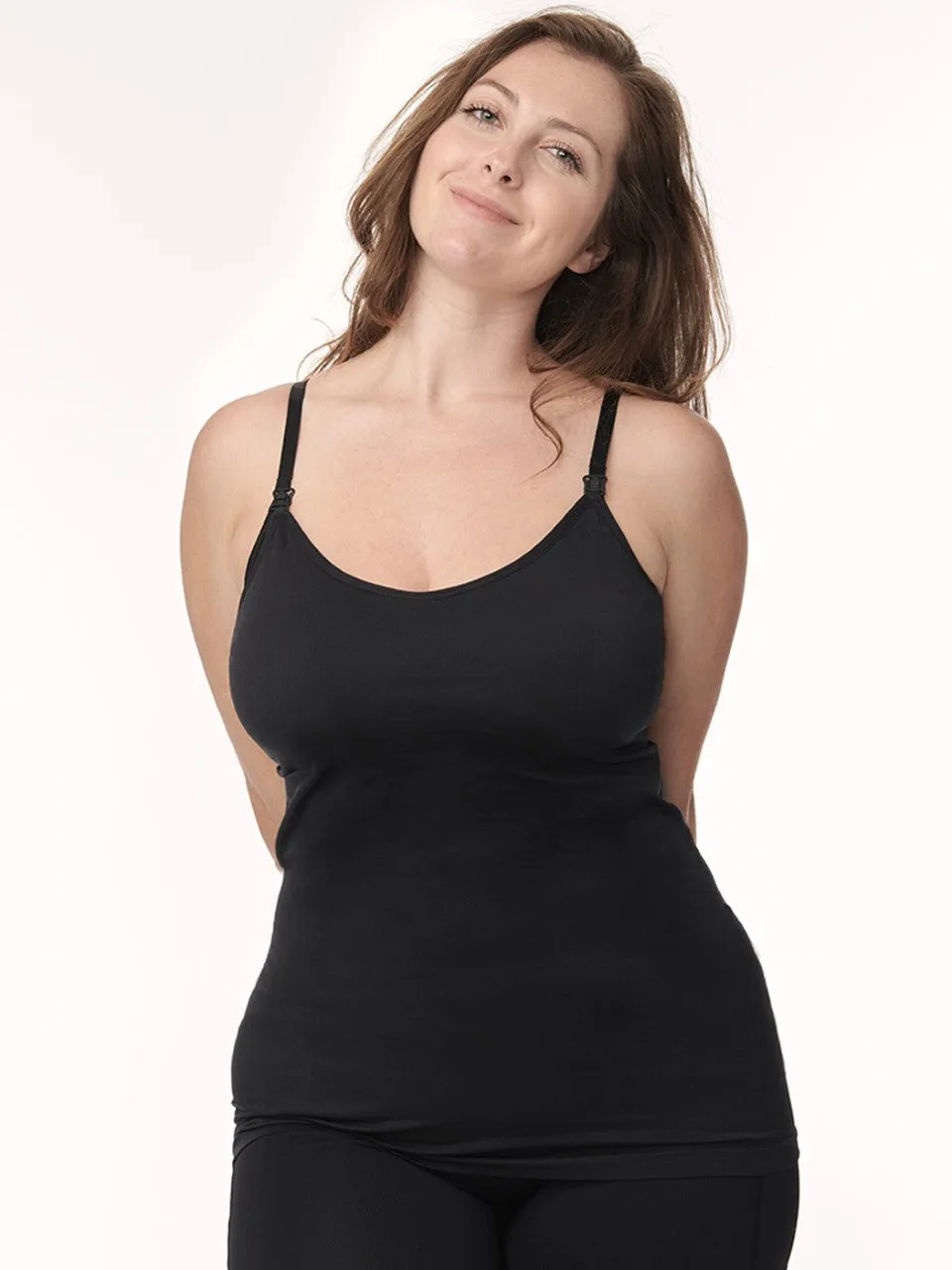 Under Control | Maternity Camisole 3 Pack (Black, Navy, Pink)