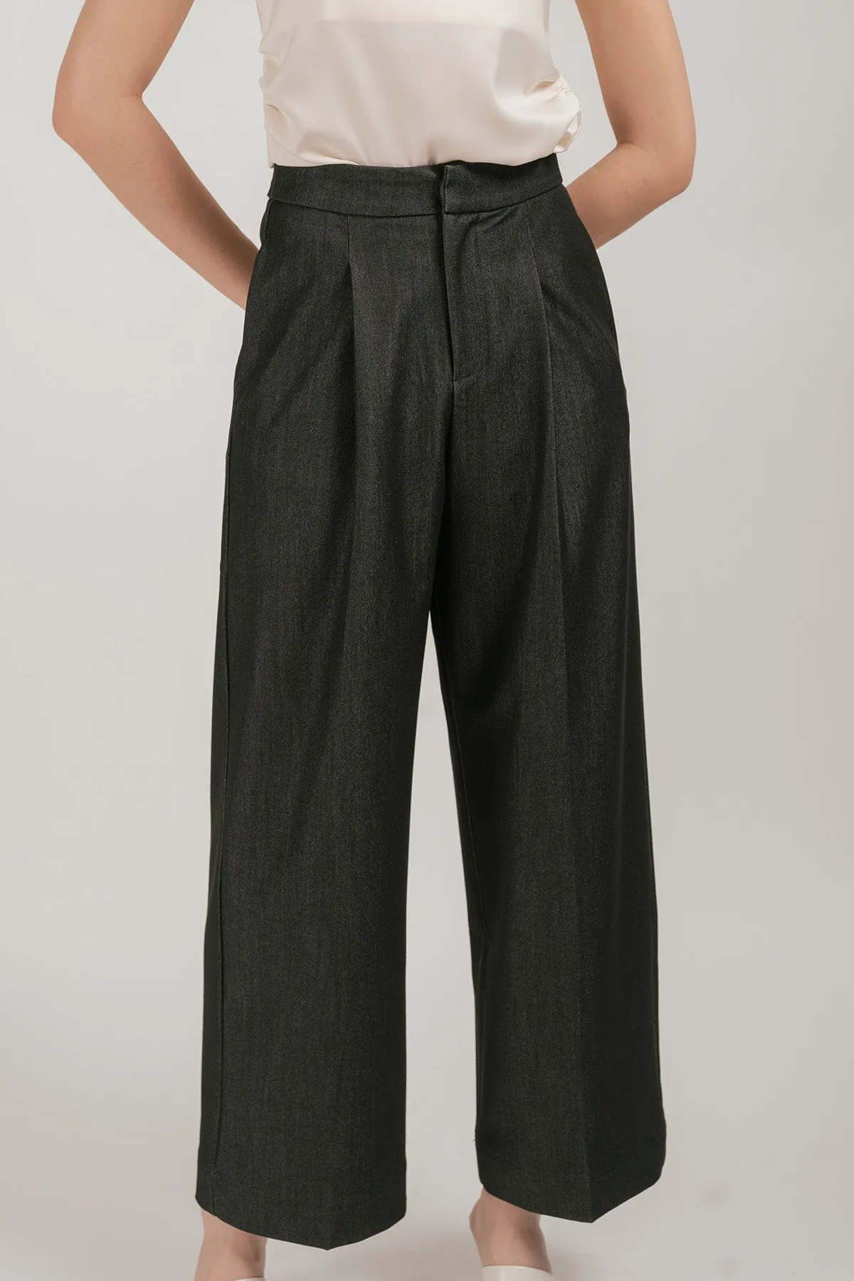 Vanorra High Waisted Flare Leg Pants