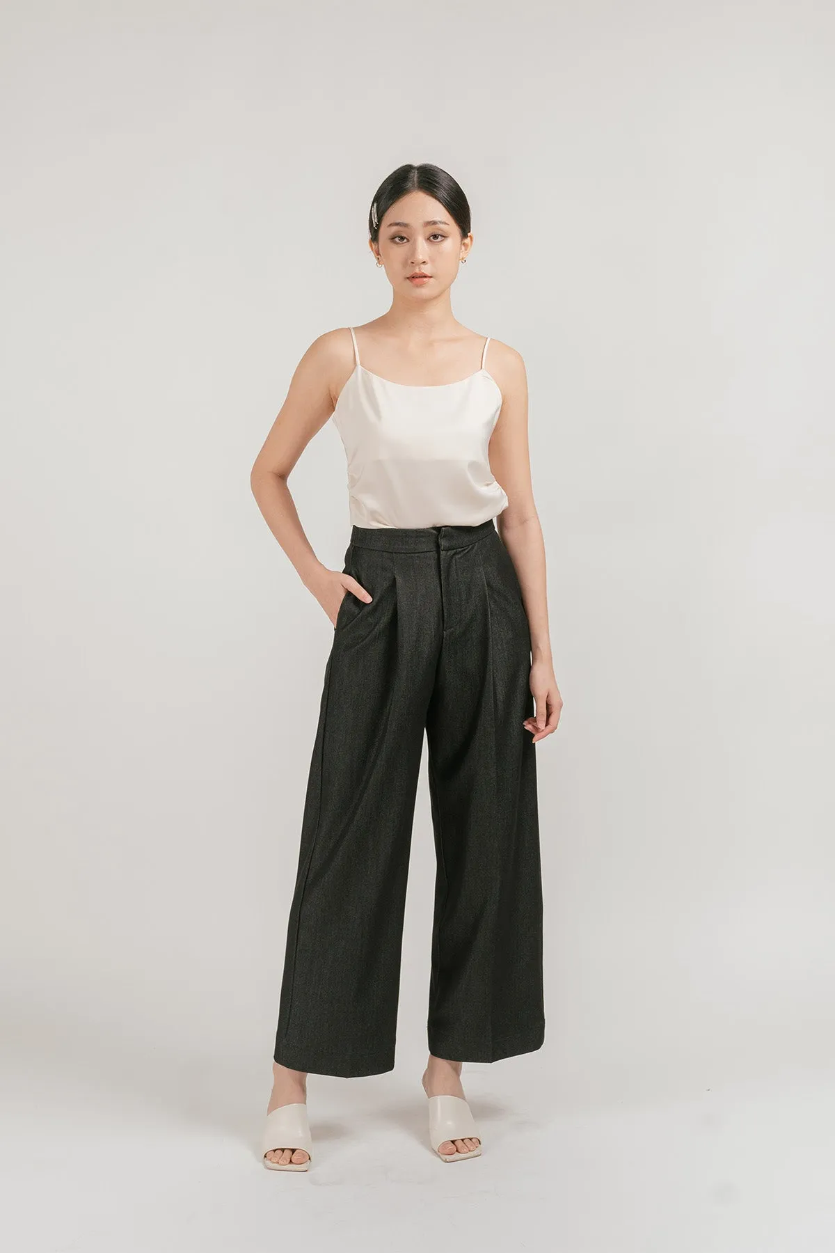 Vanorra High Waisted Flare Leg Pants