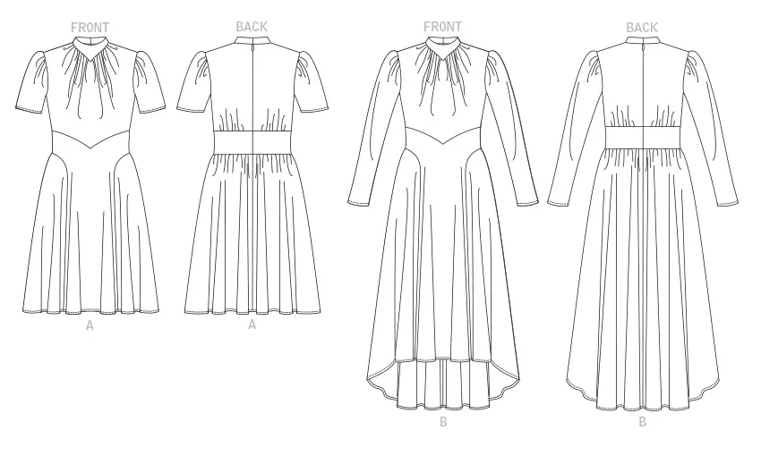 Vogue Pattern V1862 Misses' Dress