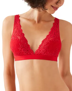 Wacoal Embrace Lace Wire Free Bralette - 852191 - Equestrian Red