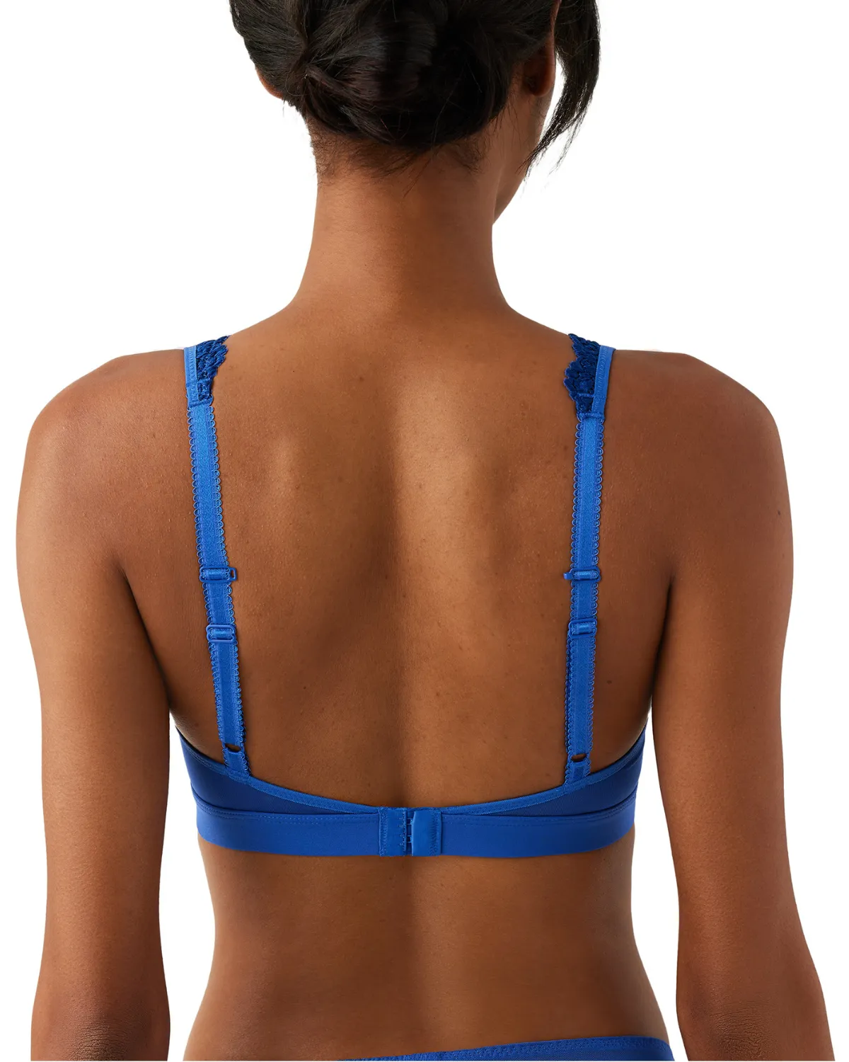 Wacoal Embrace Lace Wire Free Bralette (More colors available) - 852191 - Beaucoup Blue/Bellwether Blue