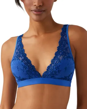 Wacoal Embrace Lace Wire Free Bralette (More colors available) - 852191 - Beaucoup Blue/Bellwether Blue